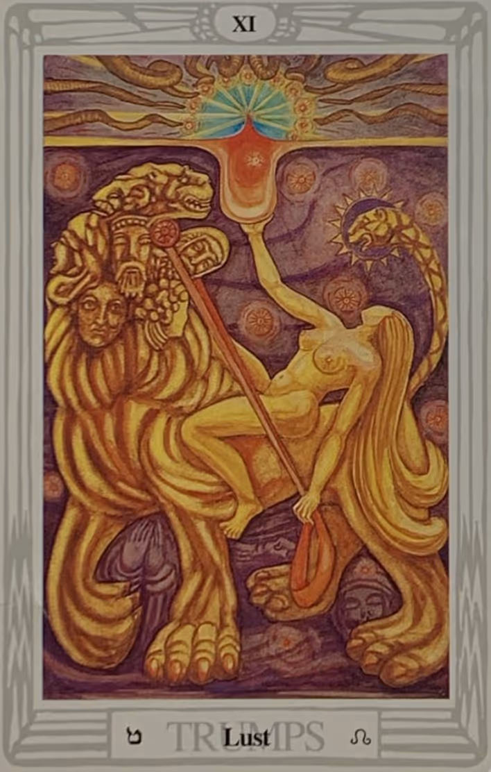Strength tarot card