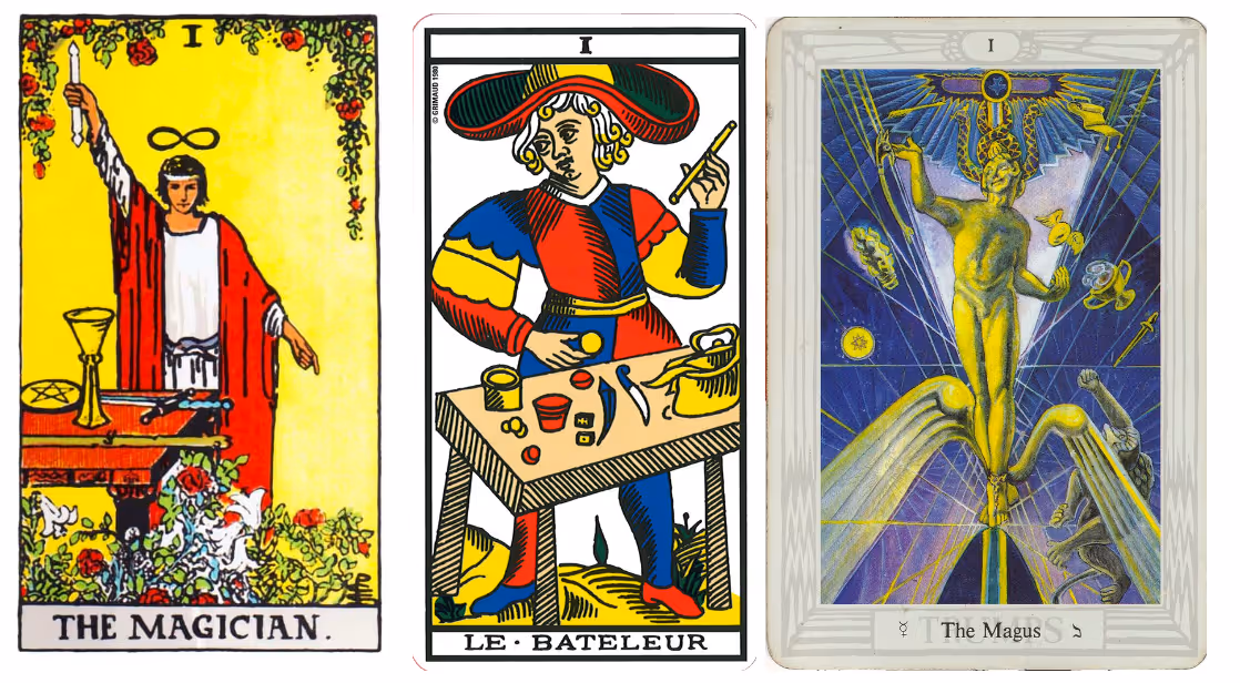 The Magician (Tarot Triptych)