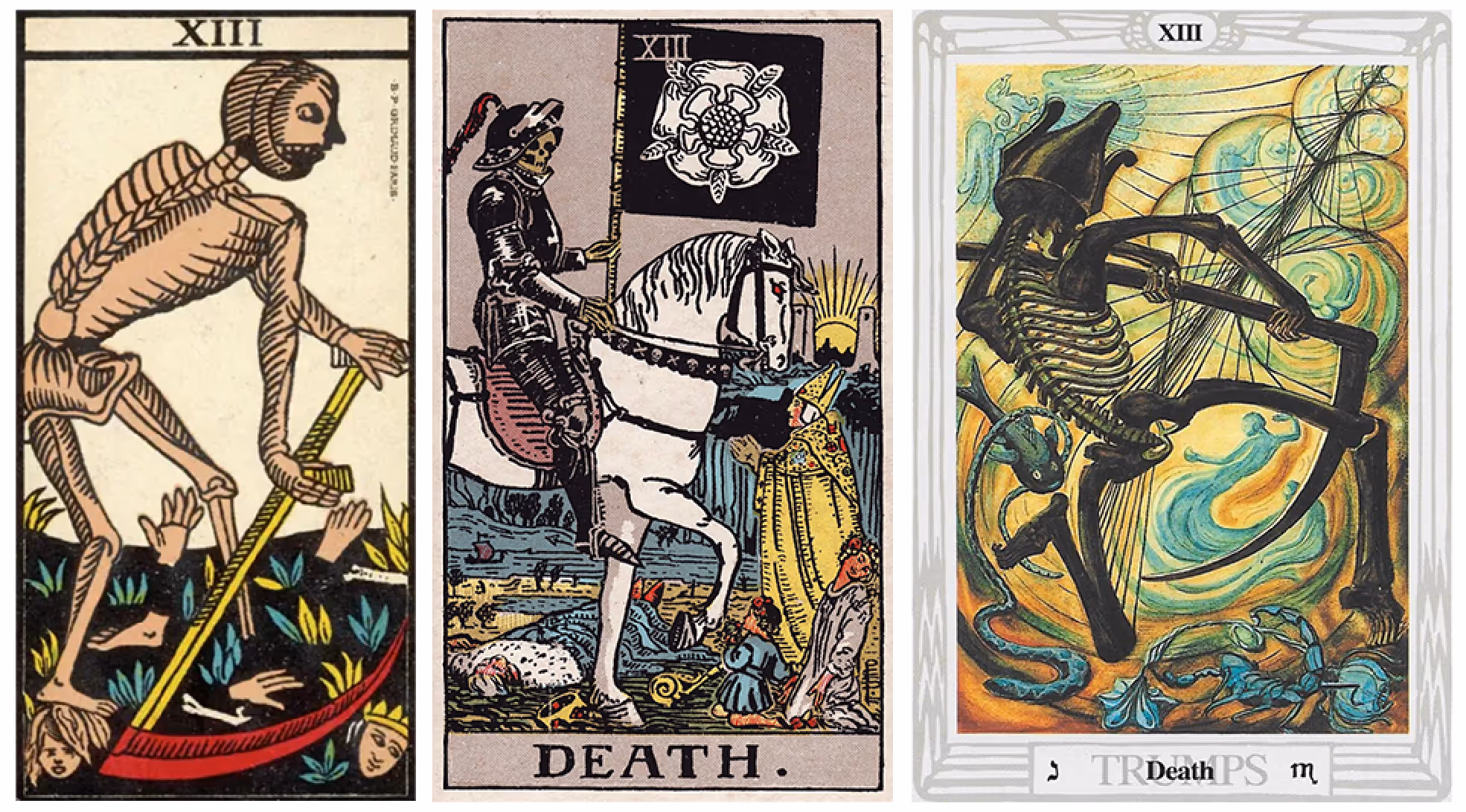 Death (Tarot Triptych)