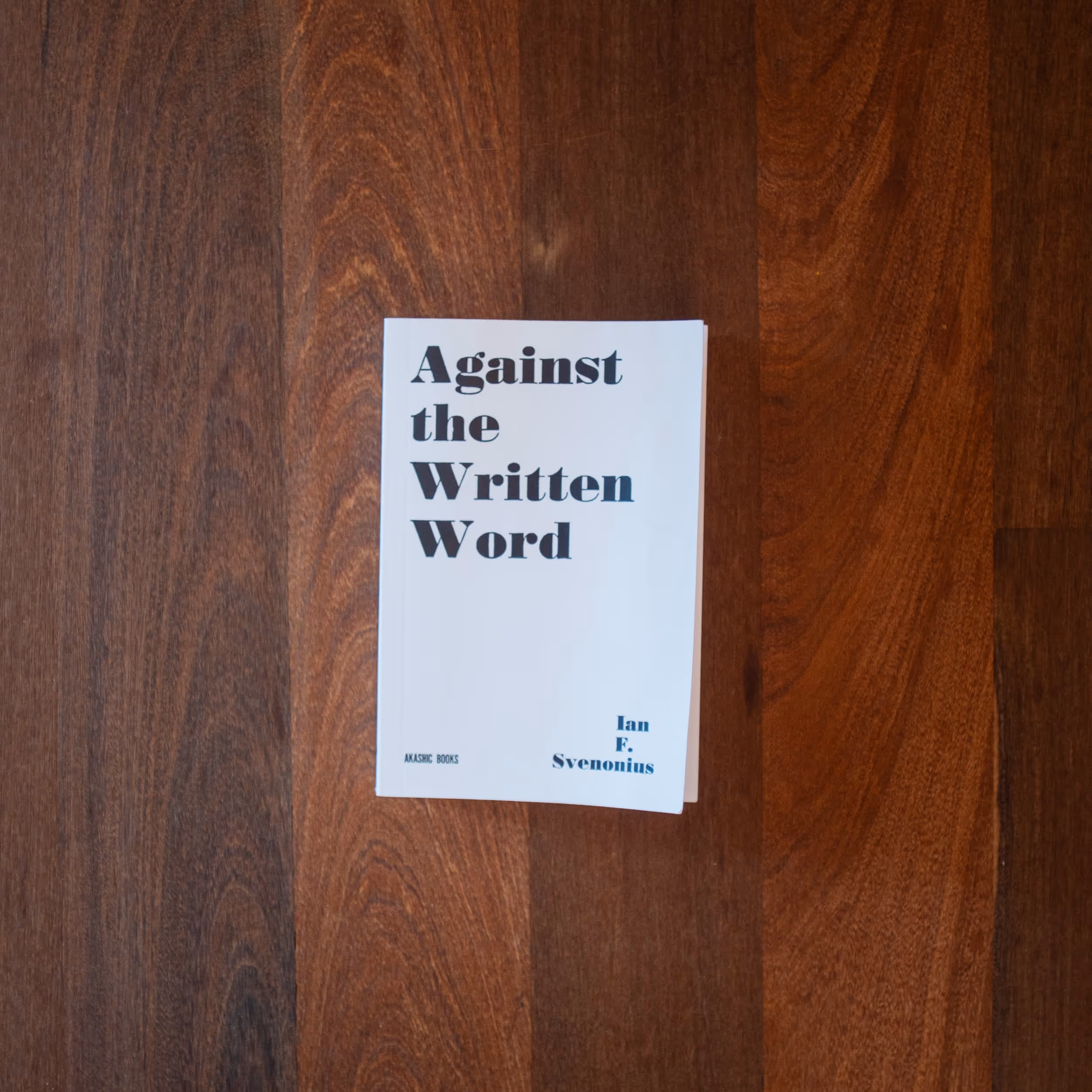 Against The Written Word: Towards a Universal Illiteracy