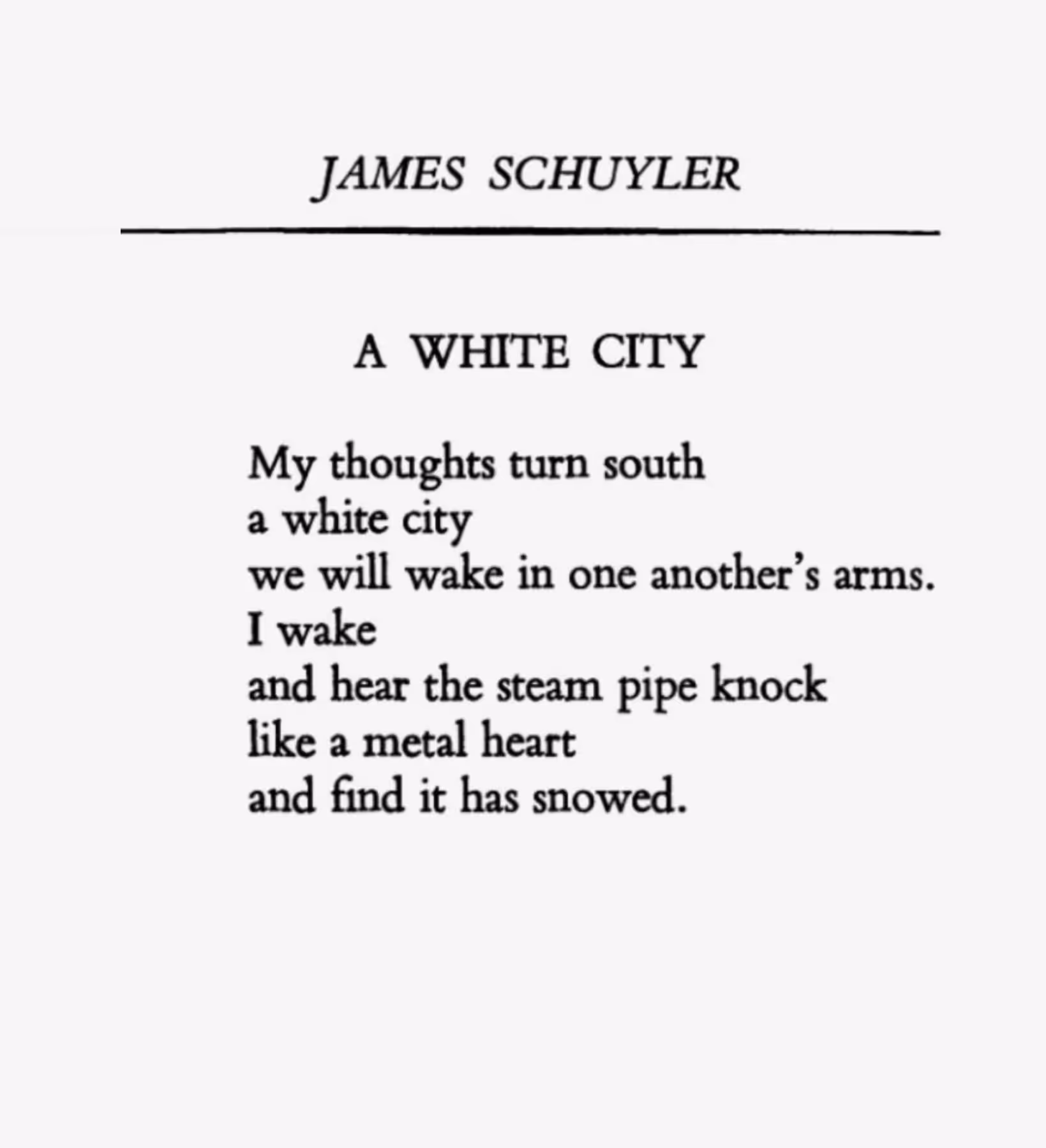 A White City