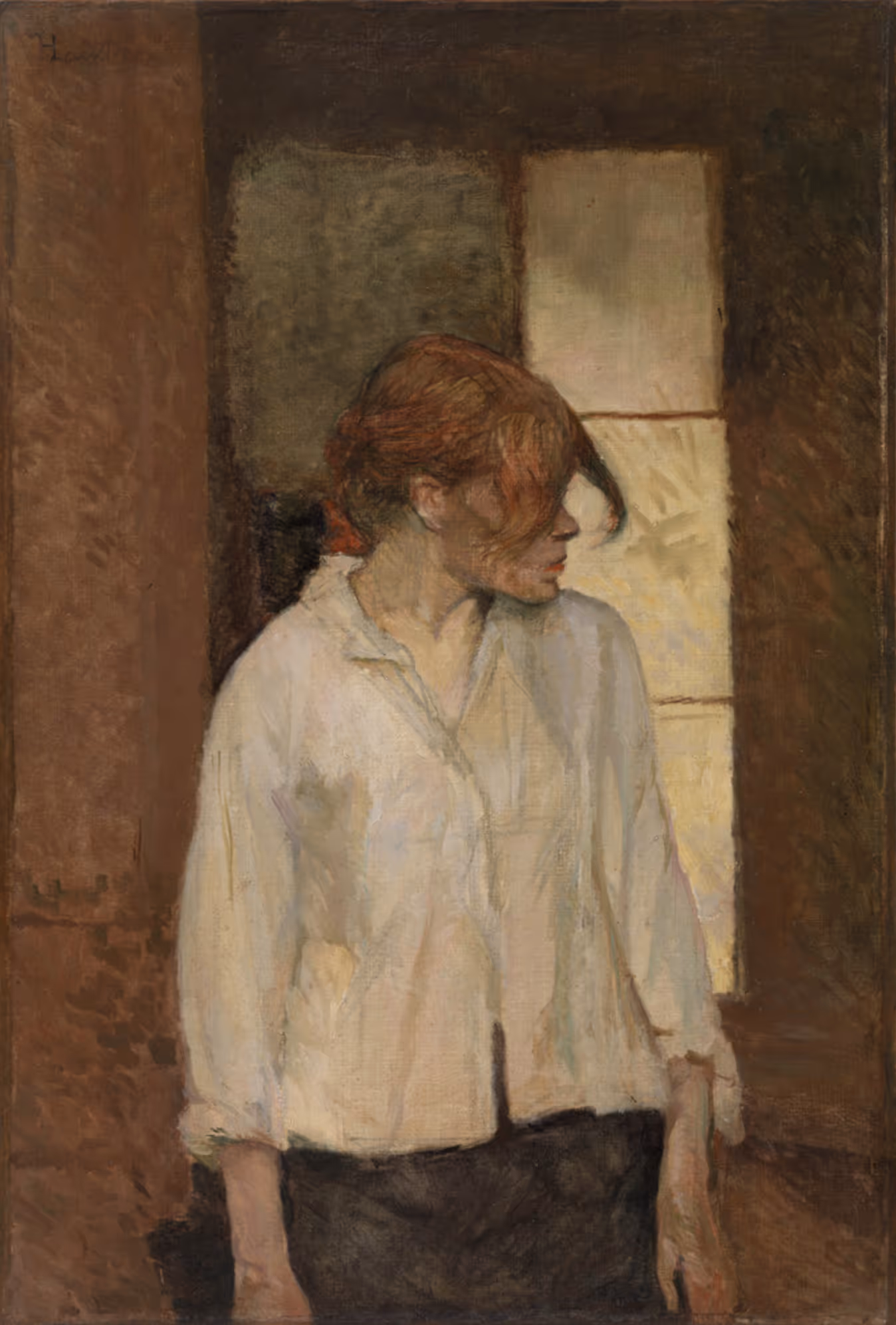 HENRI DE TOULOUSE-LAUTREC, 1886. OIL ON CANVAS.