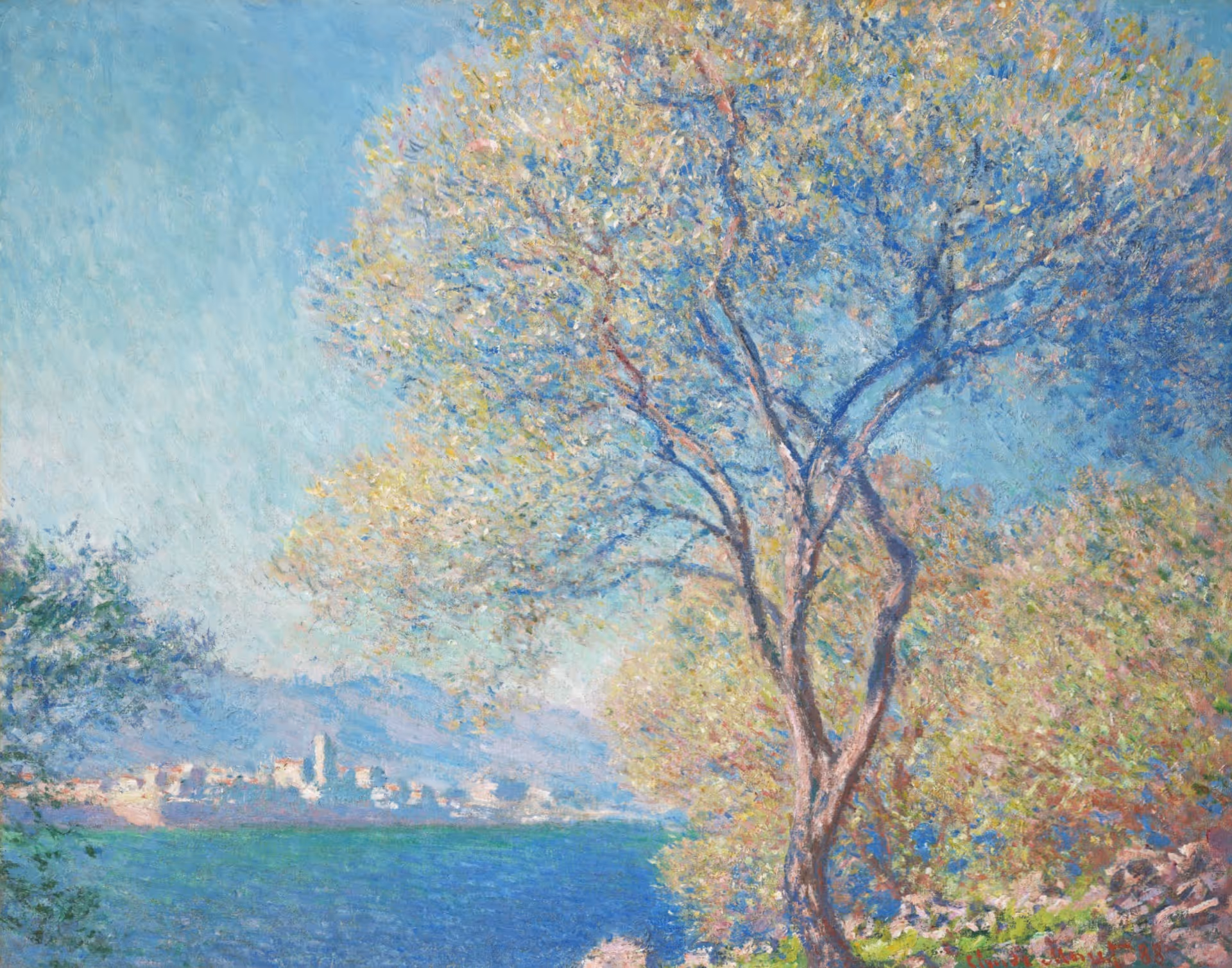 CLAUDE MONET, 1888. OIL ON CANVAS.