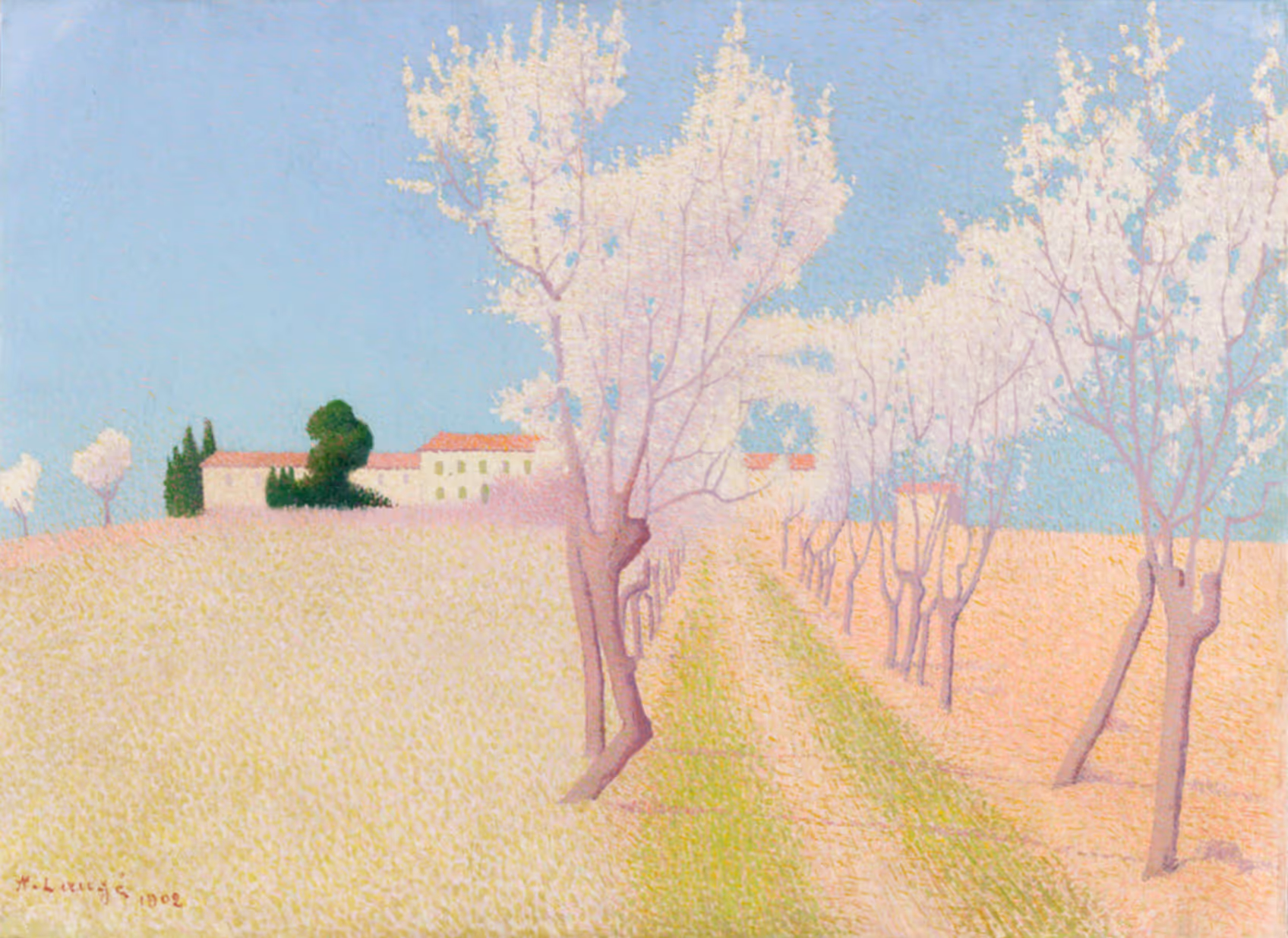 ACHILLE LAUGÉ, 1902. OIL ON CANVAS.