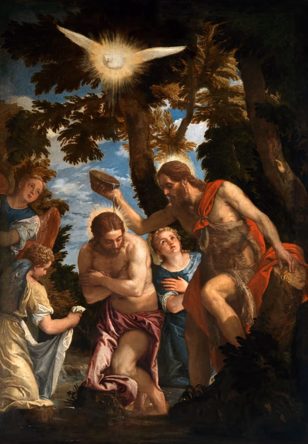 PAOLO VERONESE, c.1580. OIL ON CANVAS.