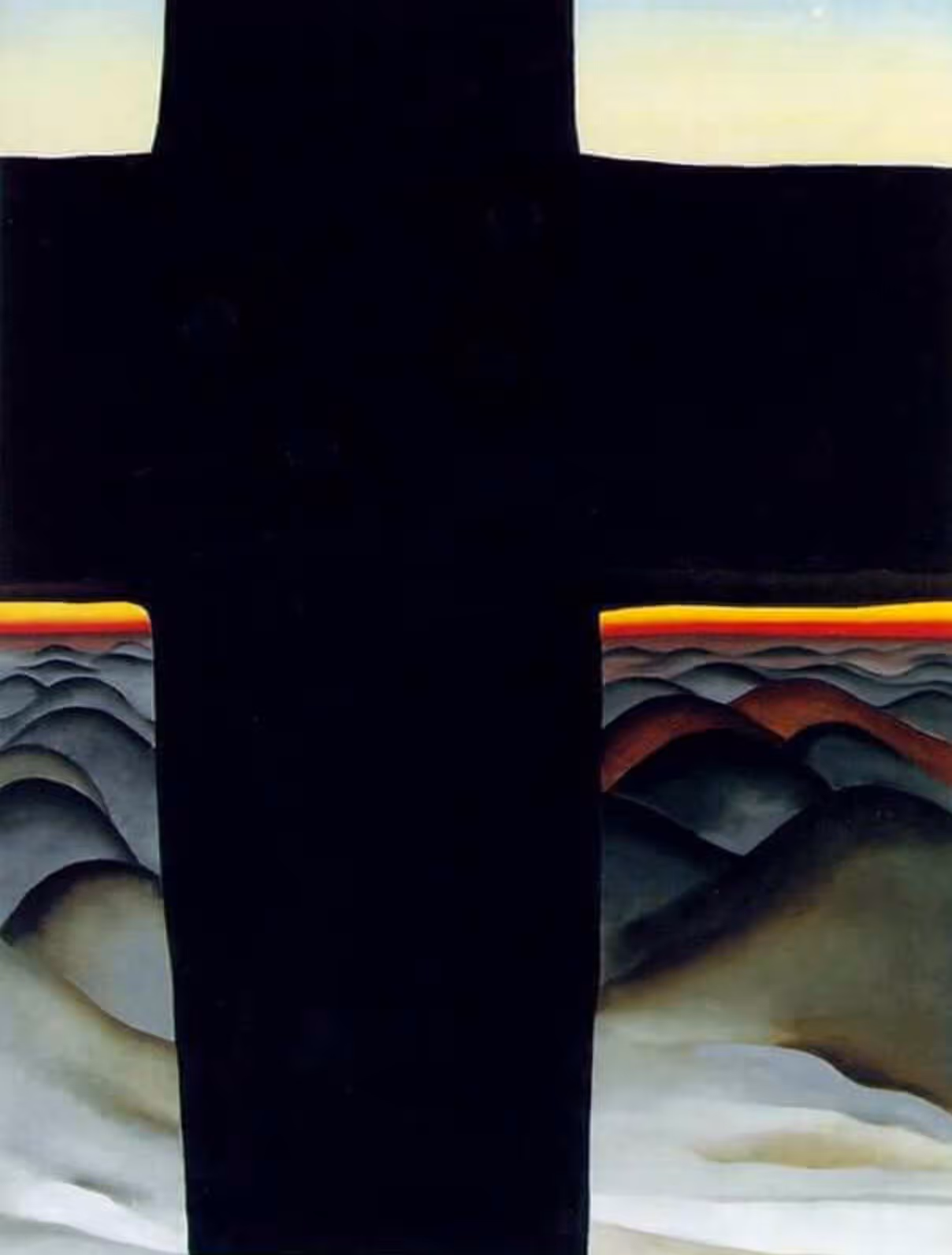 GEORGIA O’KEEFFE, 1929. OIL ON CANVAS.