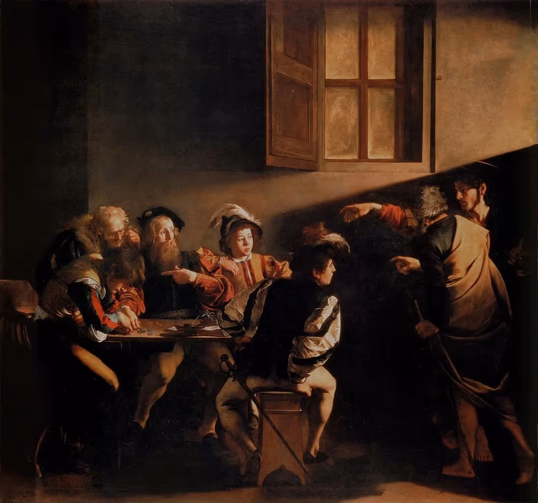 MICHELANGELO MERISI DA CARAVAGGIO, 1600. OIL ON CANVAS.