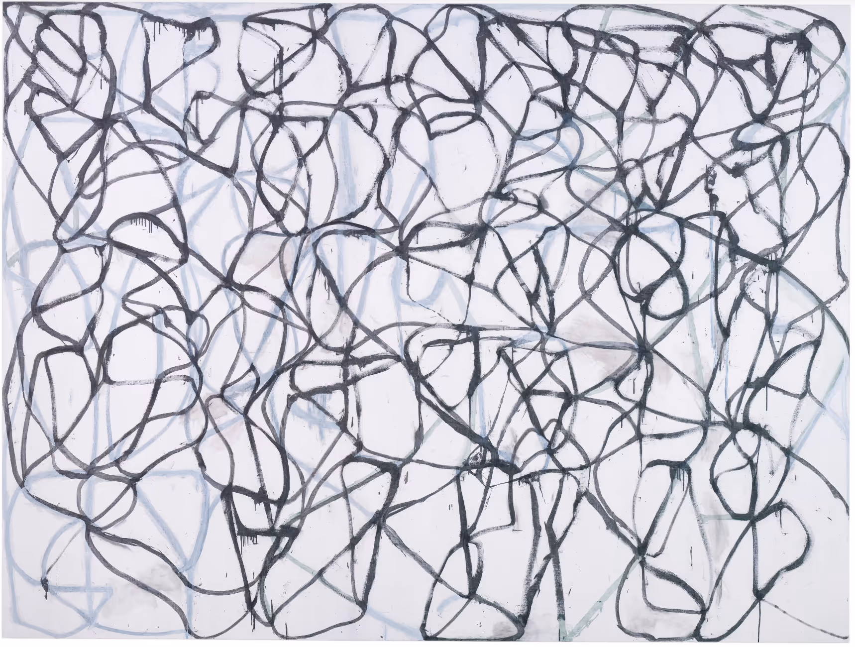 BRICE MARDEN, 1991. OIL ON LINEN.