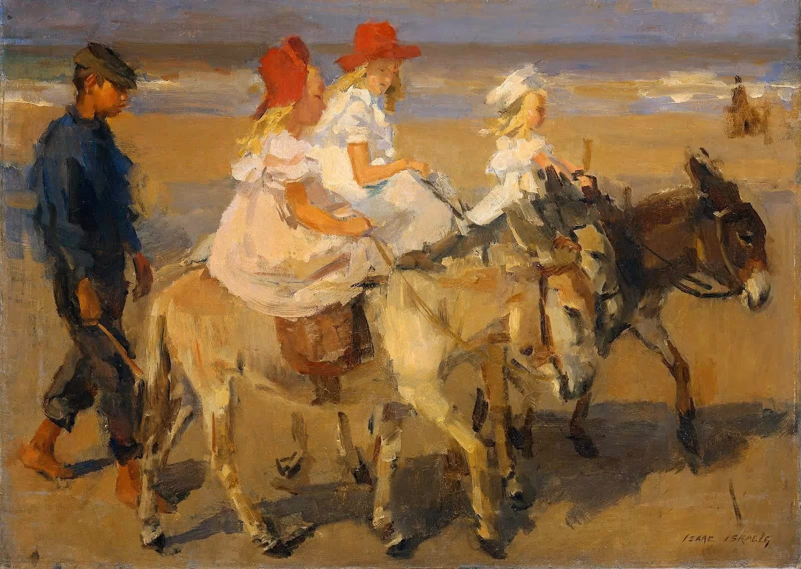 ISAAC ISRAËLS, c1899. OIL ON CANVAS.