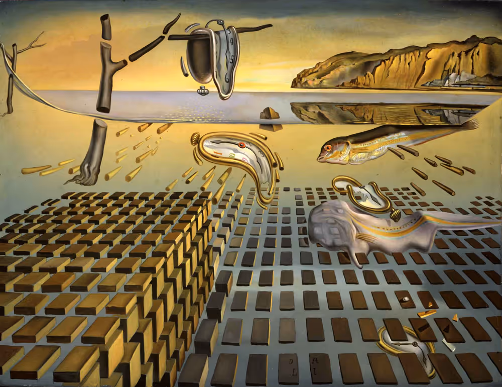 SALVADOR DALÍ, 1954. OIL ON CANVAS