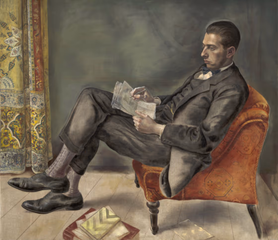 GEORGE GROSZ, 1926. OIL ON CANVAS.