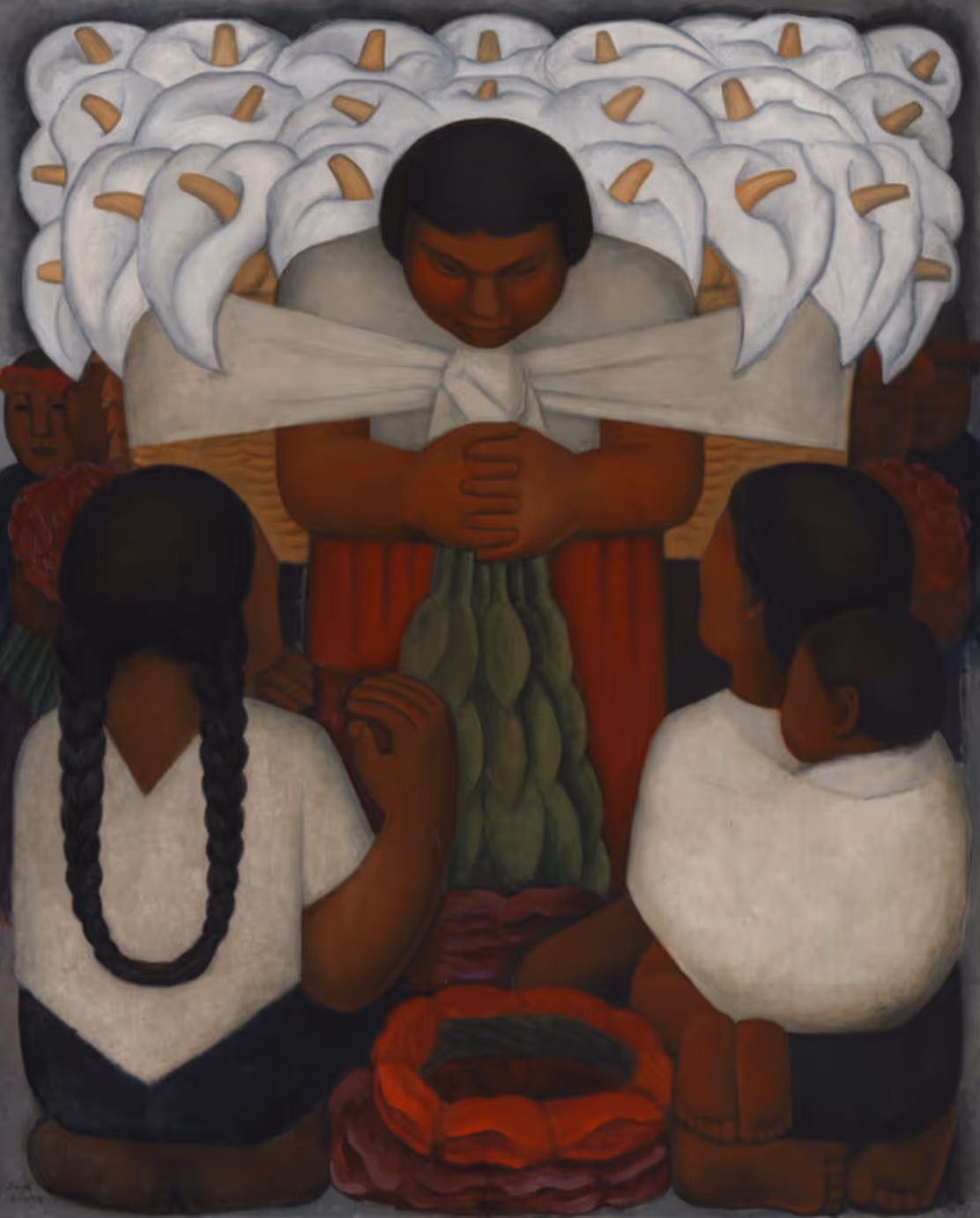 DIEGO RIVERA, 1925. OIL ON CANVAS.