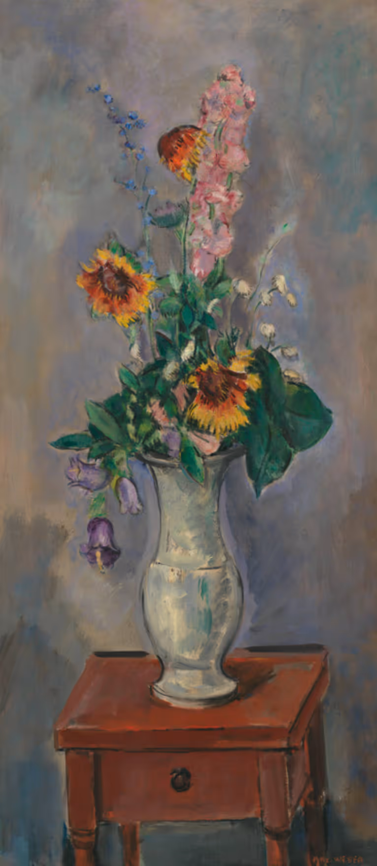 MAX WEBER, 1933. OIL ON LINEN.