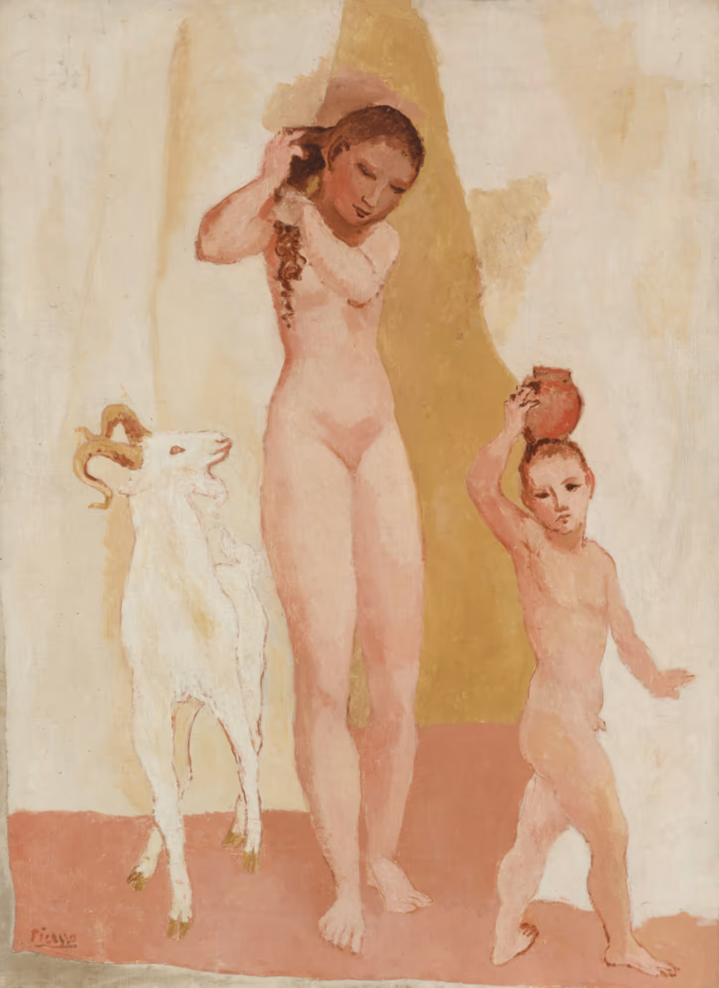 PABLO PICASSO, 1906. OIL ON CANVAS.