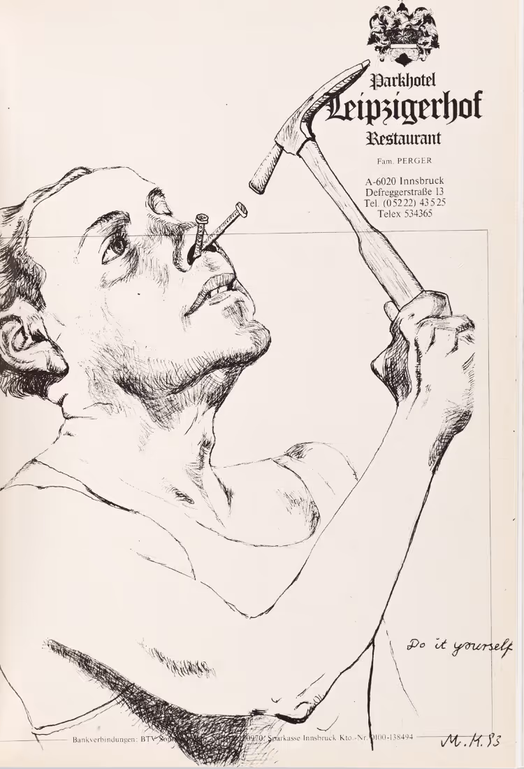 MARTIN KIPPENBERGER, 1995
