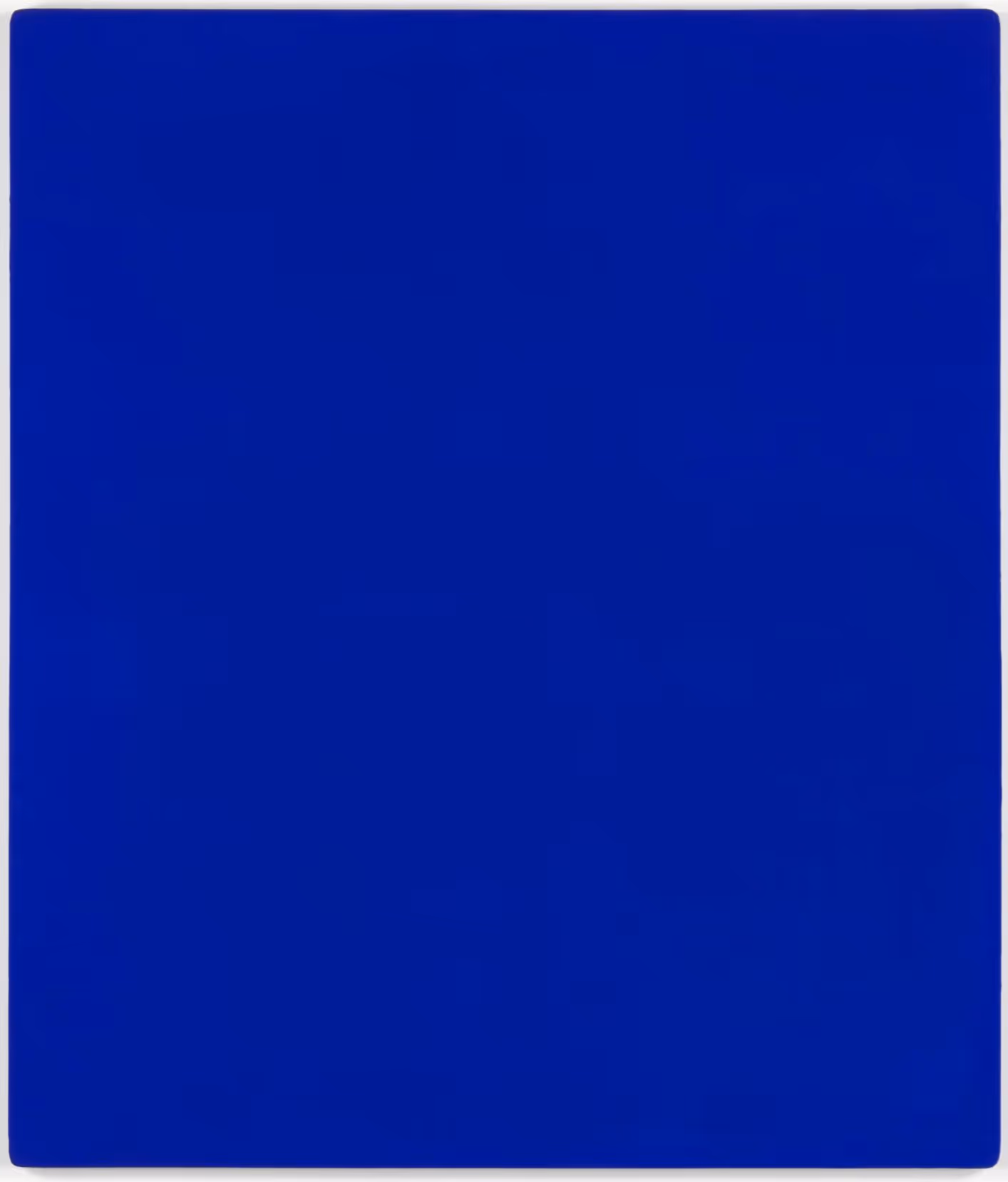 YVES KLEIN, c.1959, PAINT ON CANVAS ON PLYWOOD
