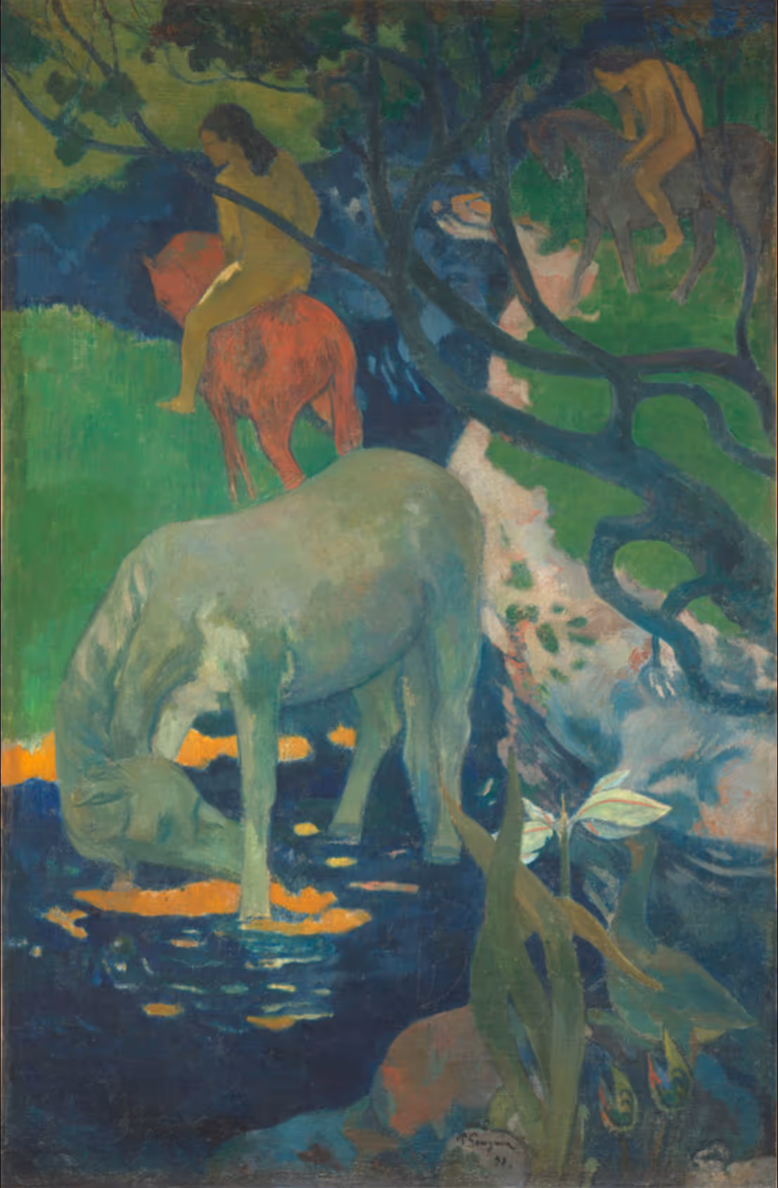 PAUL GAUGUIN, 1898. OIL ON CANVAS.