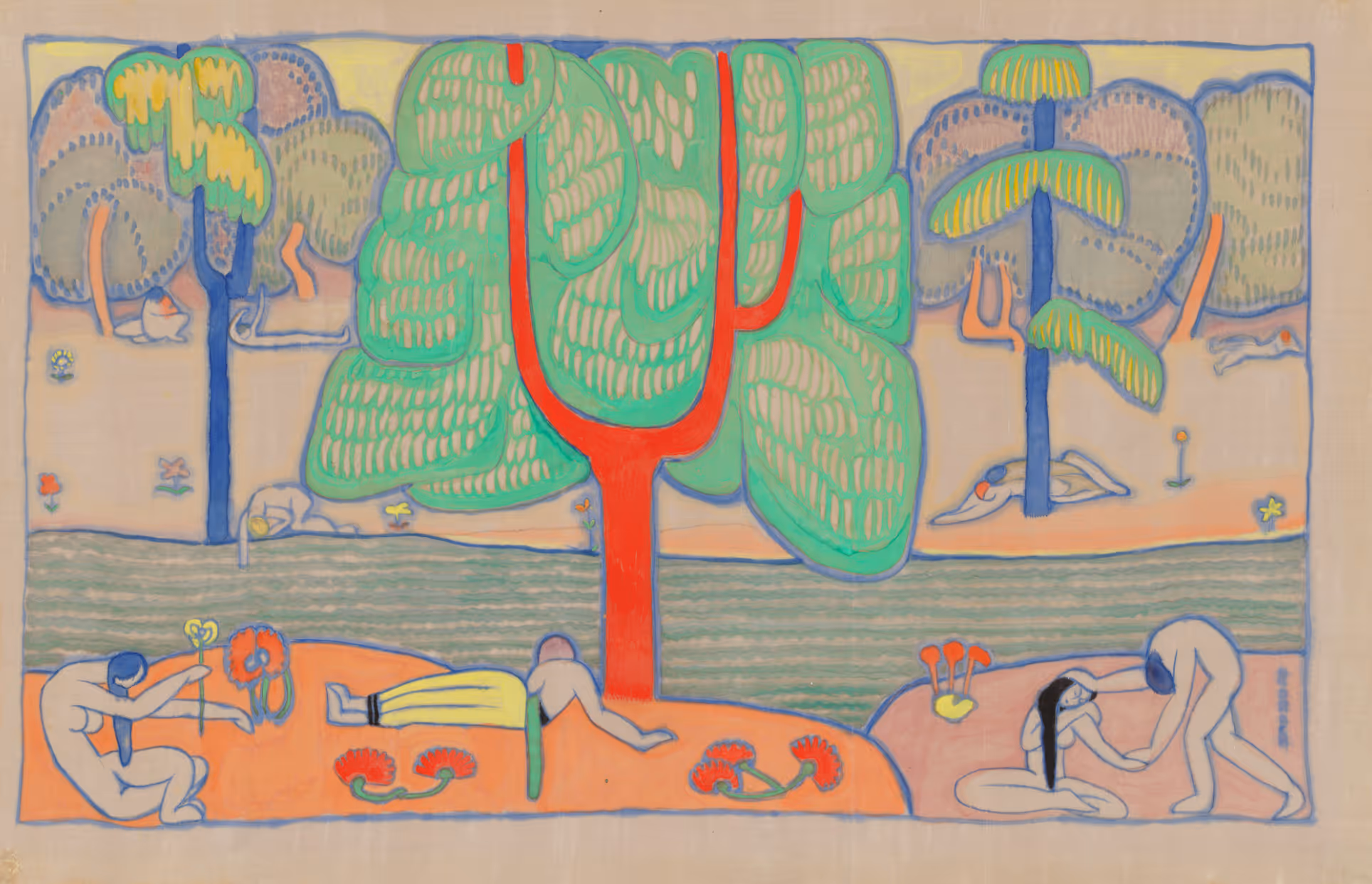 Landscape with Figures