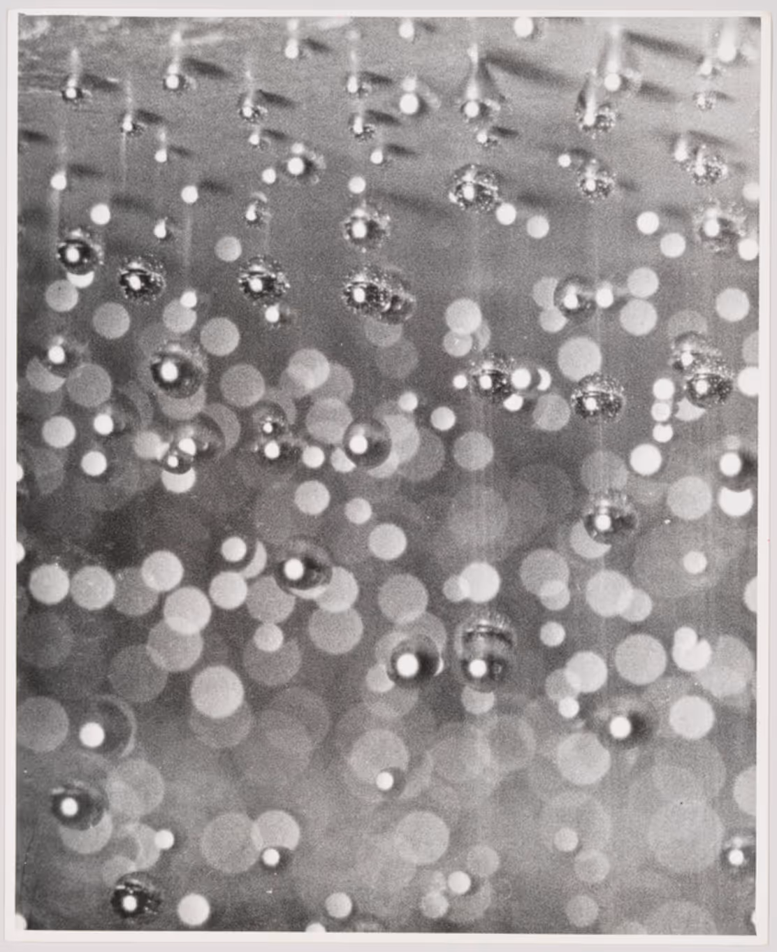 HAROLD EDGERTON, 1936. SILVER GELATIN PRINT.