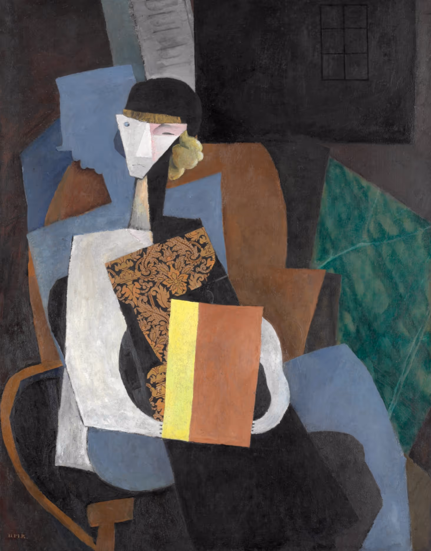 DIEGO RIVER, 1915. OIL ON CANVAS.