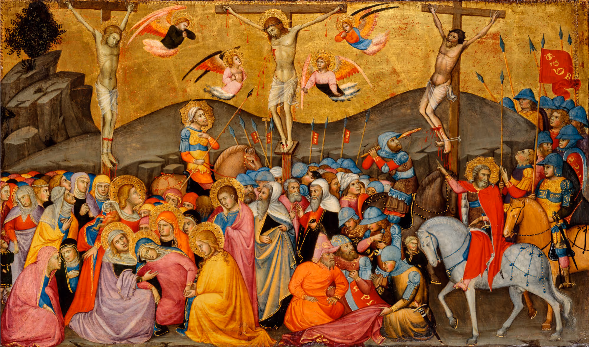 ANDREA DI BARTOLO, c1400. TEMPERA ON WOOD PANEL.