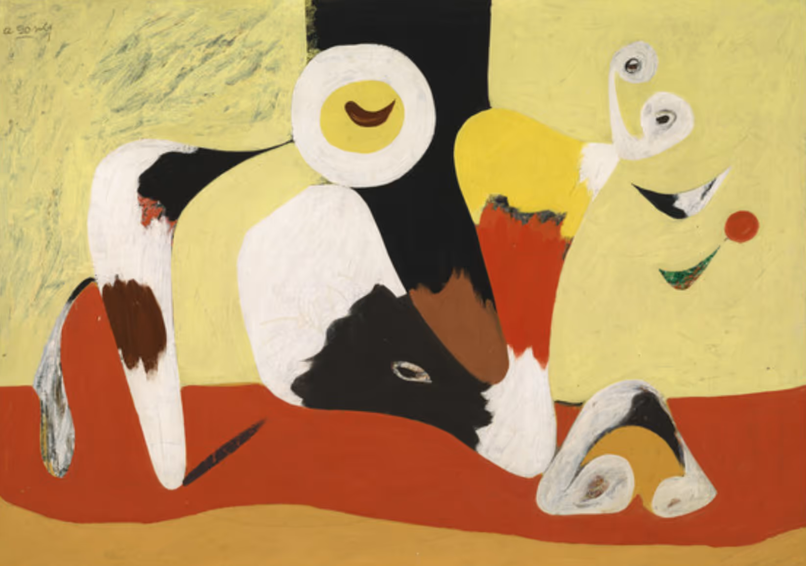 ARSHILE GORKY, 1941. OIL ON CANVAS.