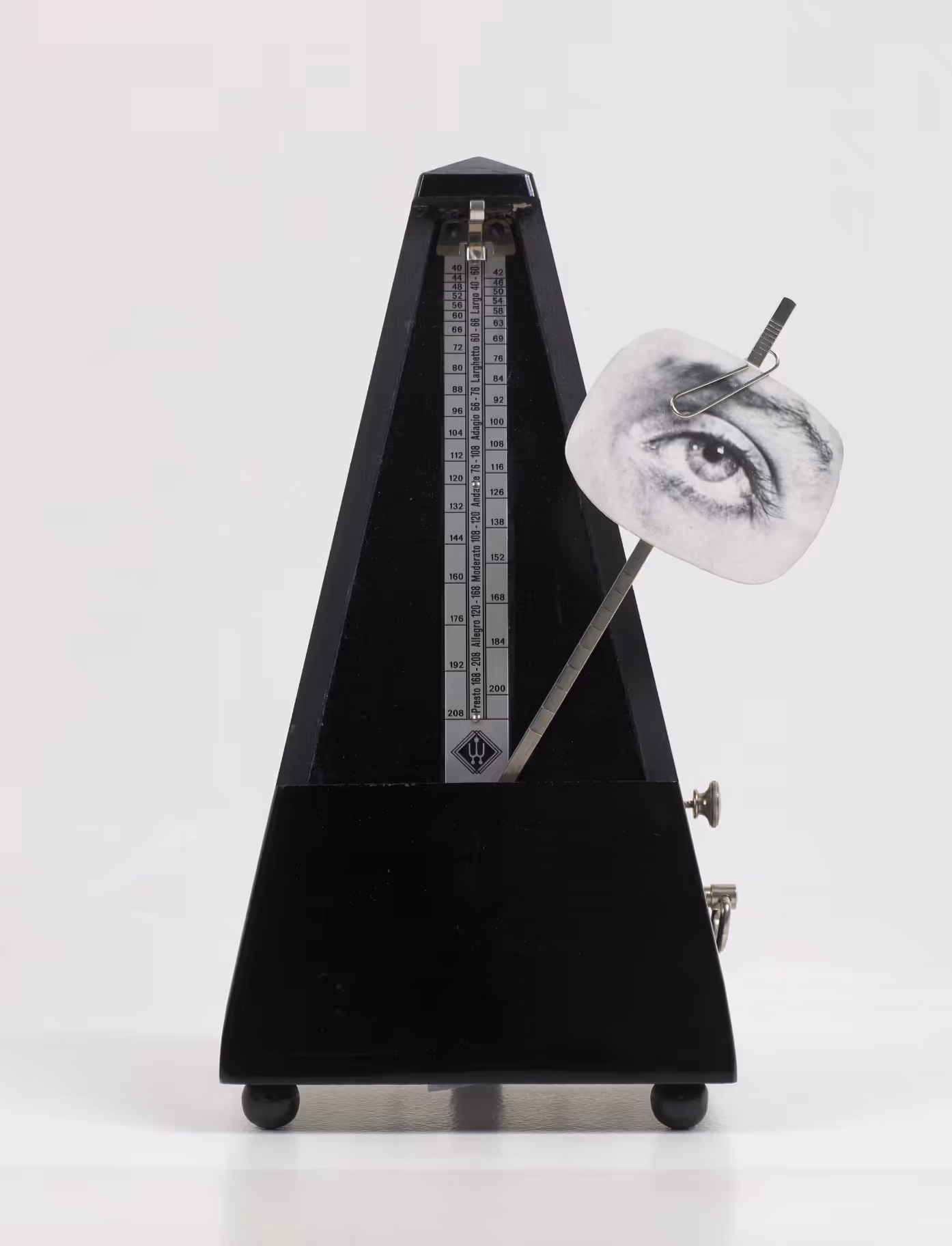 MAN RAY, 1923/1932/1964. WOODEN METRONOME, PHOTOGRAPH.