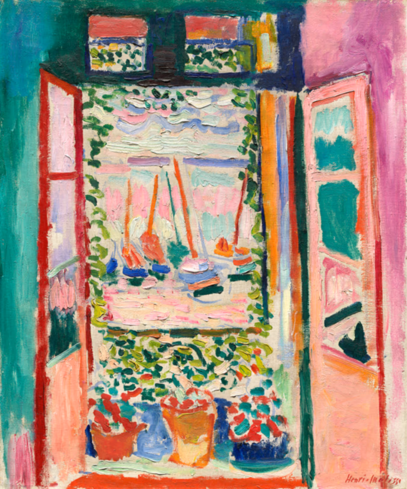 HENRI MATISSE, 1905. OIL ON CANVAS.