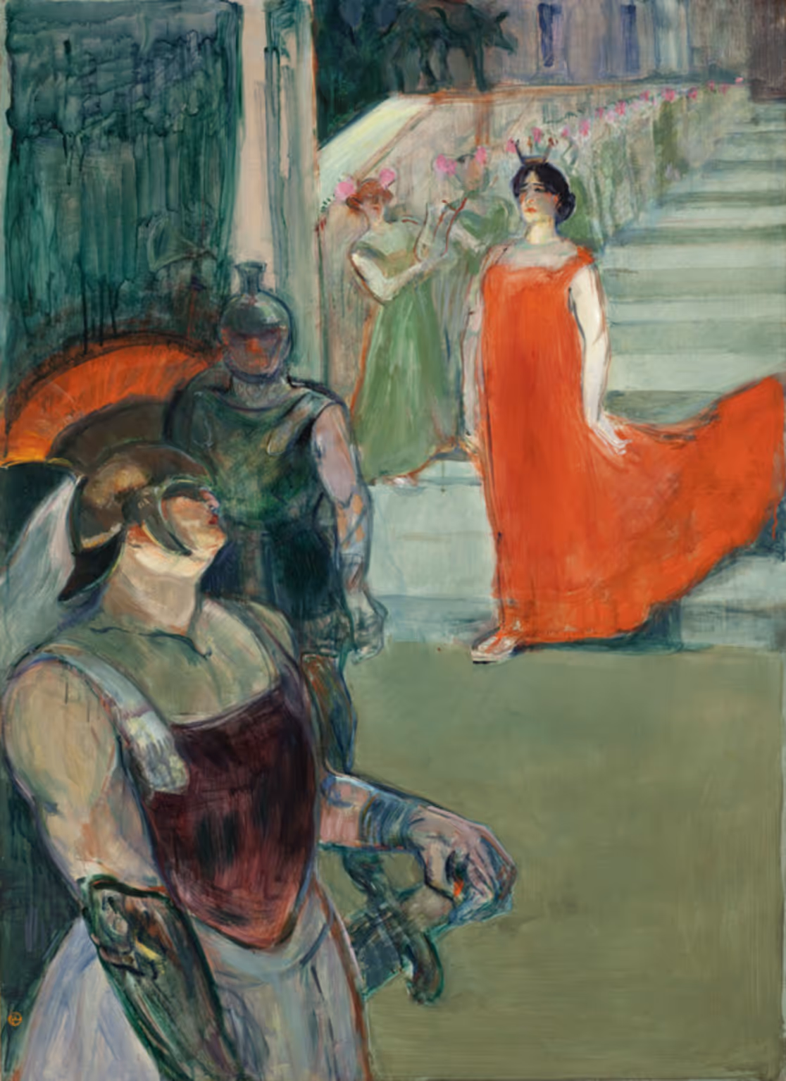 HENRI DE TOULOUSE-LAUTREC, 1900. OIL ON CANVAS.