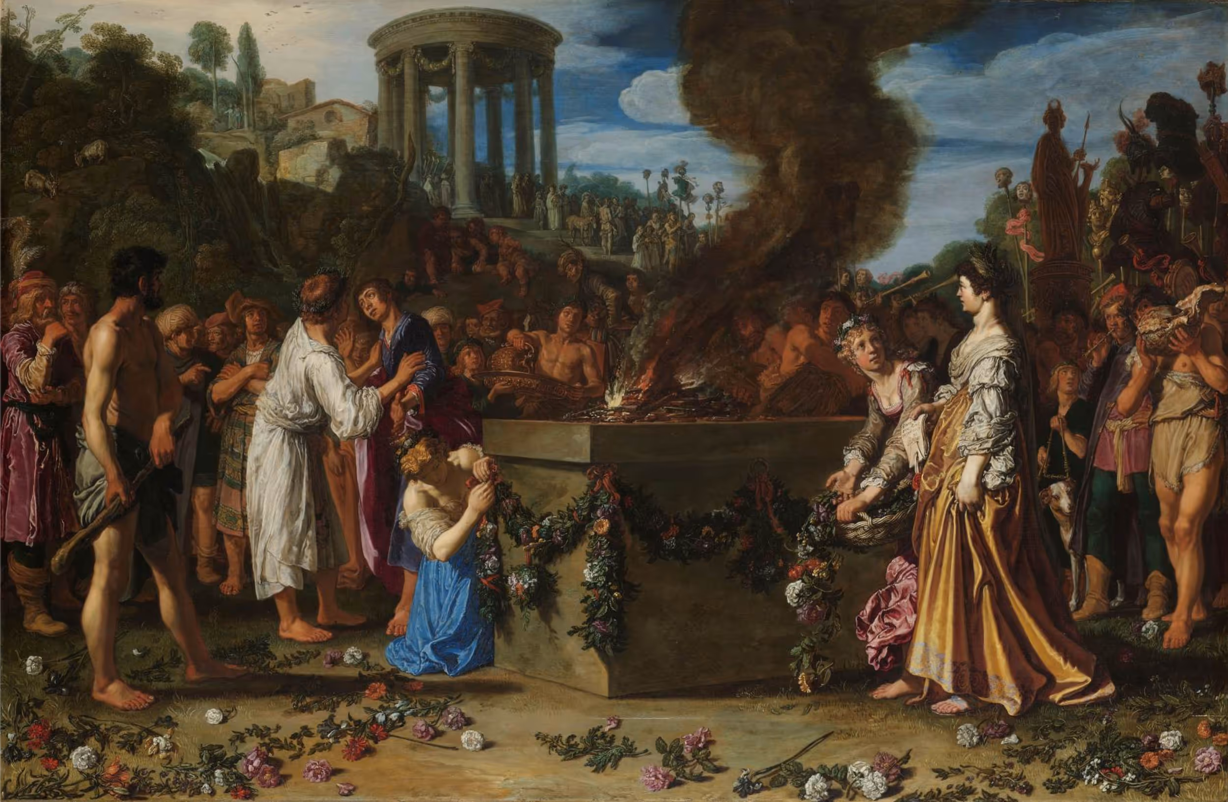 PIETER PIETERZS LASTMAN, 1614. ON ON PANEL.