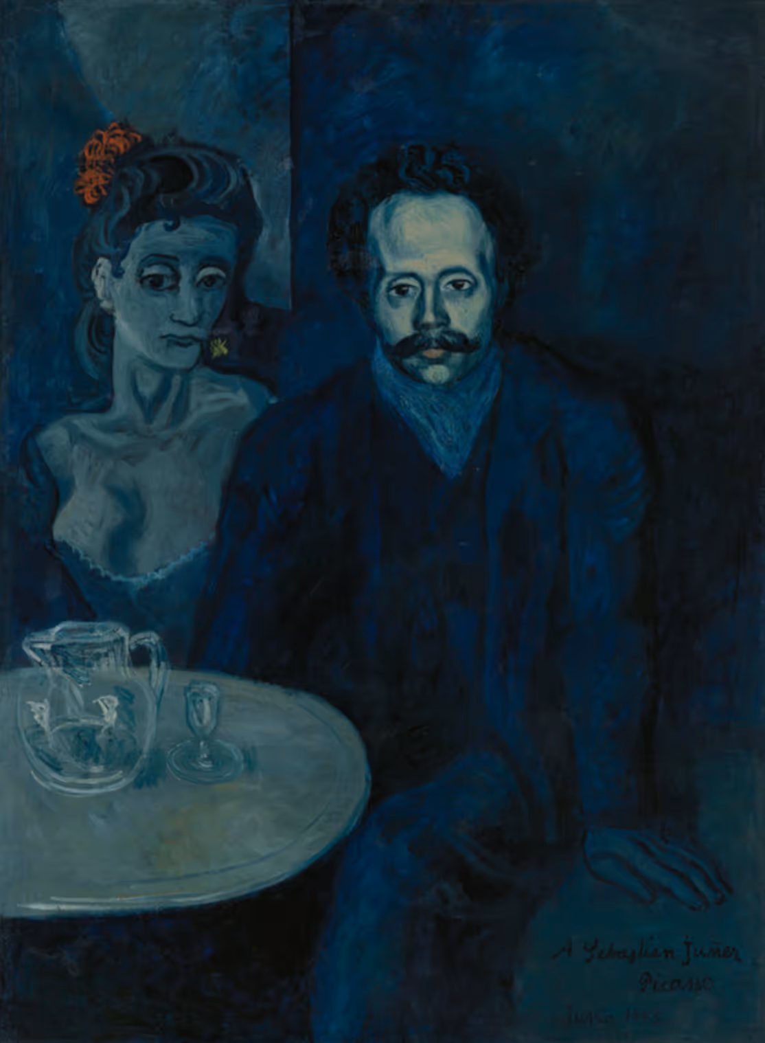 PABLO PICASSO, 1903. OIL ON CANVAS.