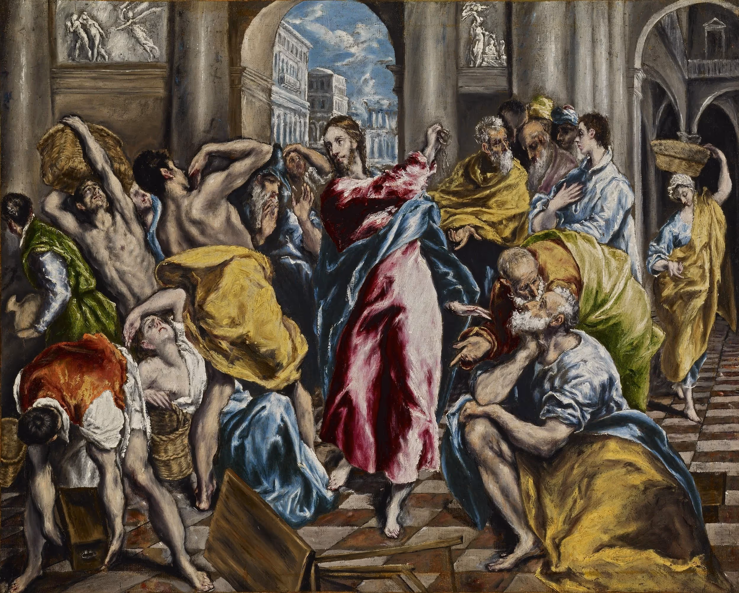 EL GRECO, c.1600. OIL ON CANVAS.