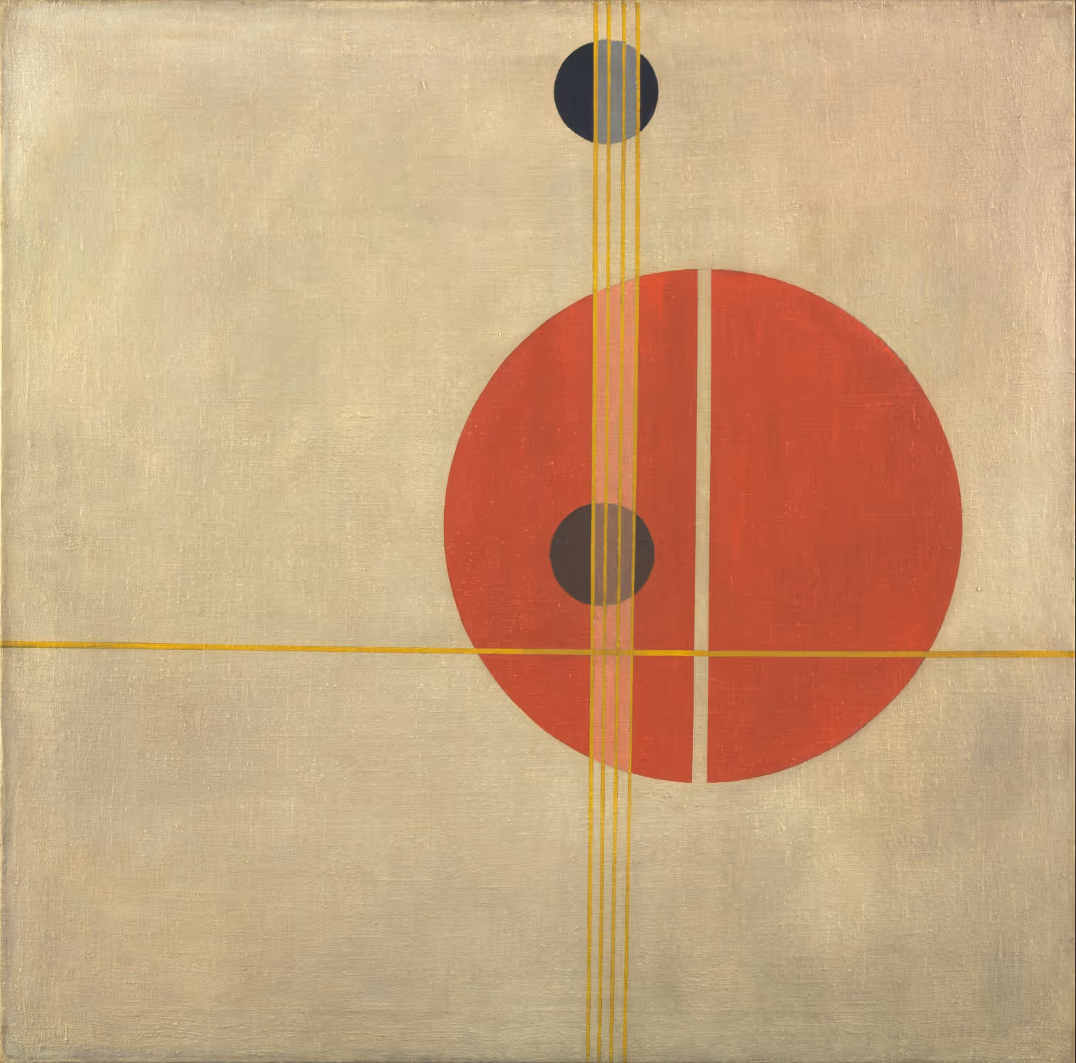 LÁSZLÓ MOHOLY-NAGY, 1923, OIL ON CANVAS