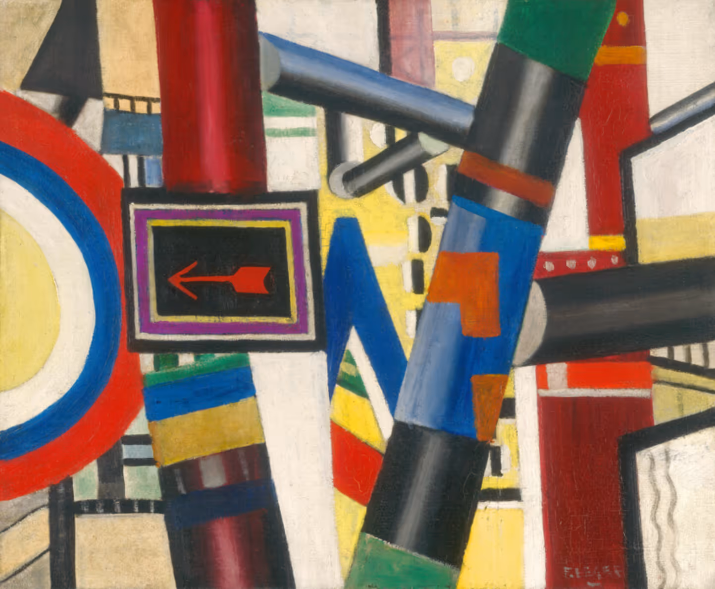 FERNAND LÉGER, 1919. OIL ON CANVAS.