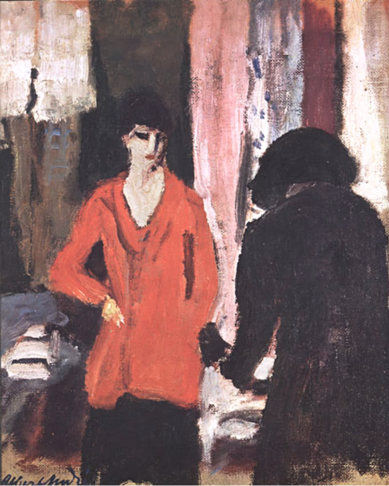 ALBERT ANDRE, 1913. OIL ON CANVAS.
