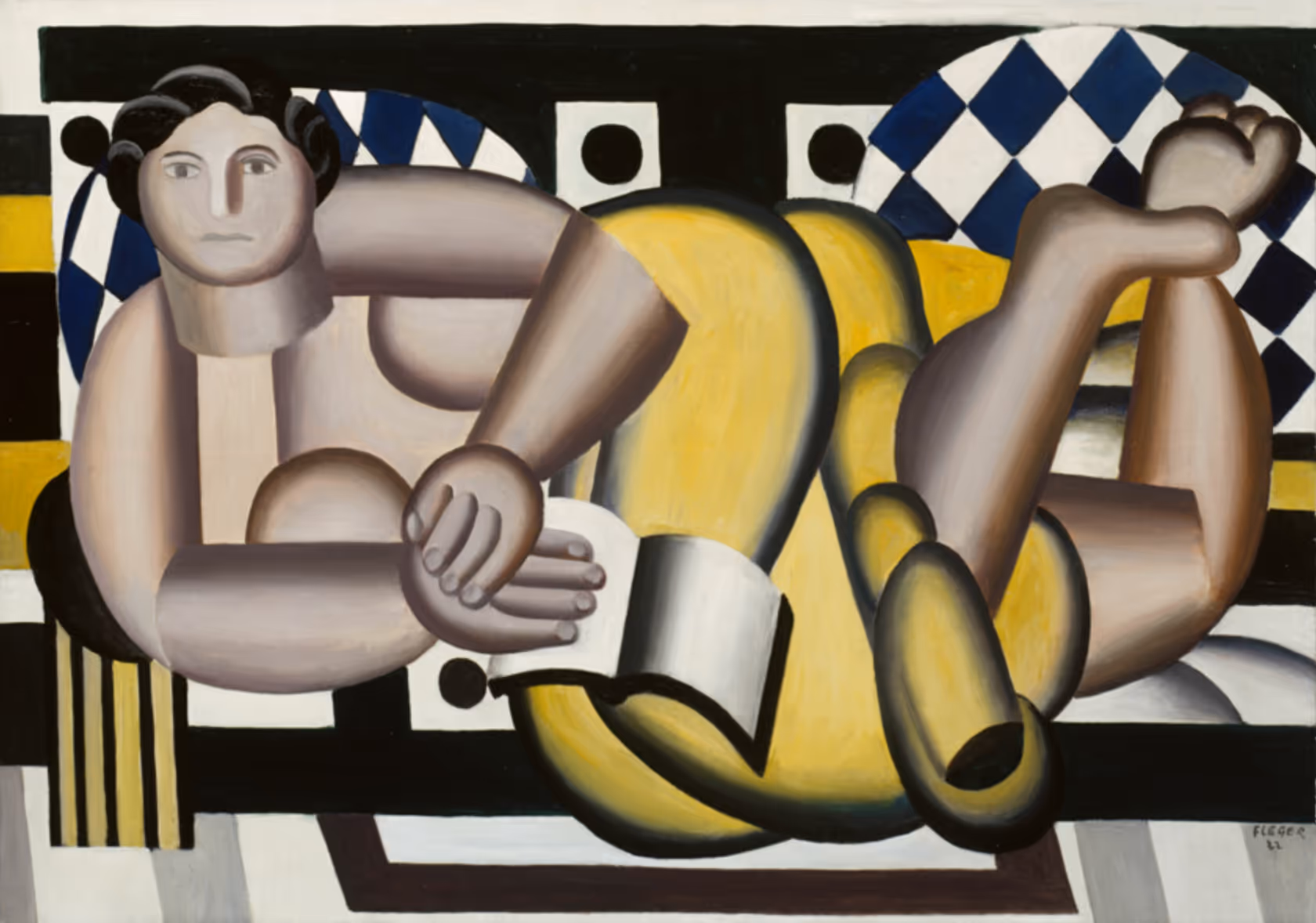 FERNAND LÉGER, 1922. OIL ON CANVAS.