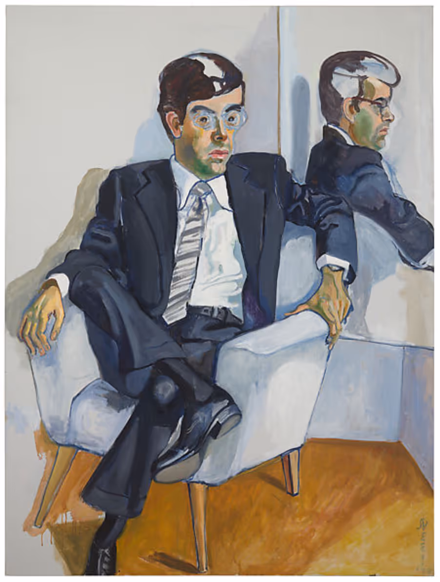 ALICE NEEL, 1979. OIL ON CANVAS