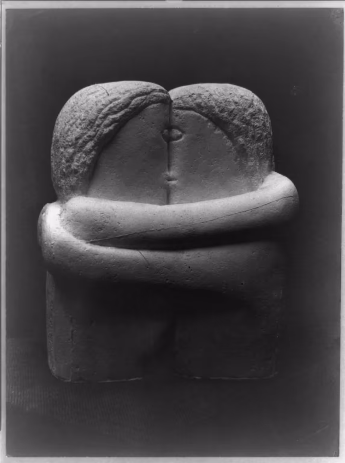 CONSTANTIN BRANCUSI, 1908. PLASTER.