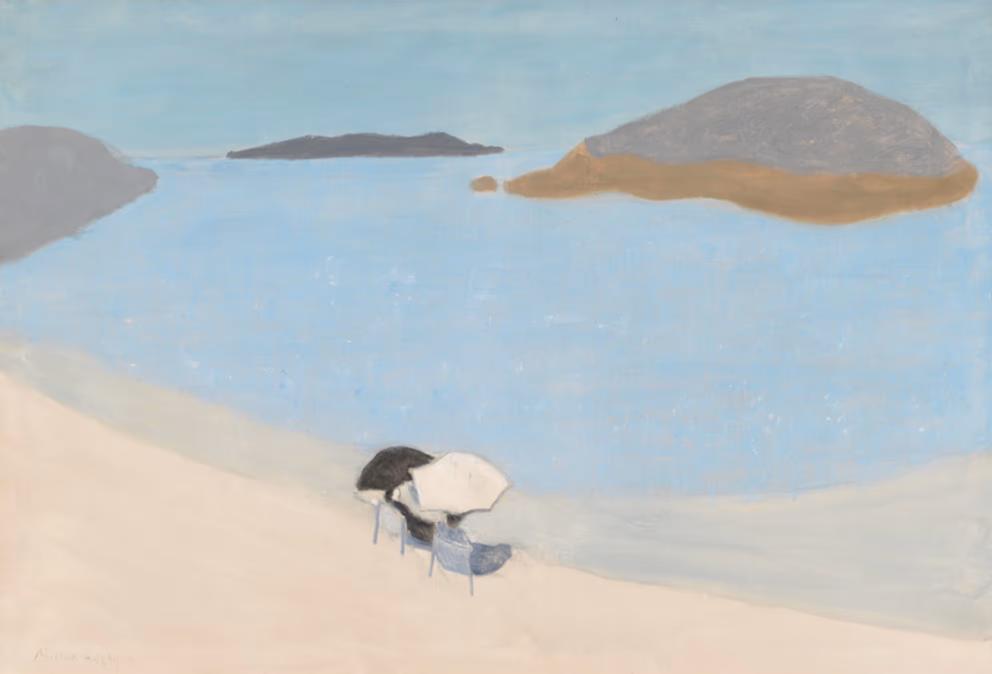 MILTON AVERY, 1956. OIL ON CANVAS.