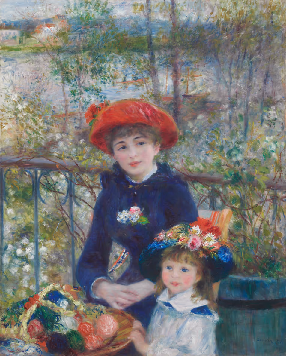 PIERRE-AUGUSTE RENOIR, 1881. OIL ON CANVAS.