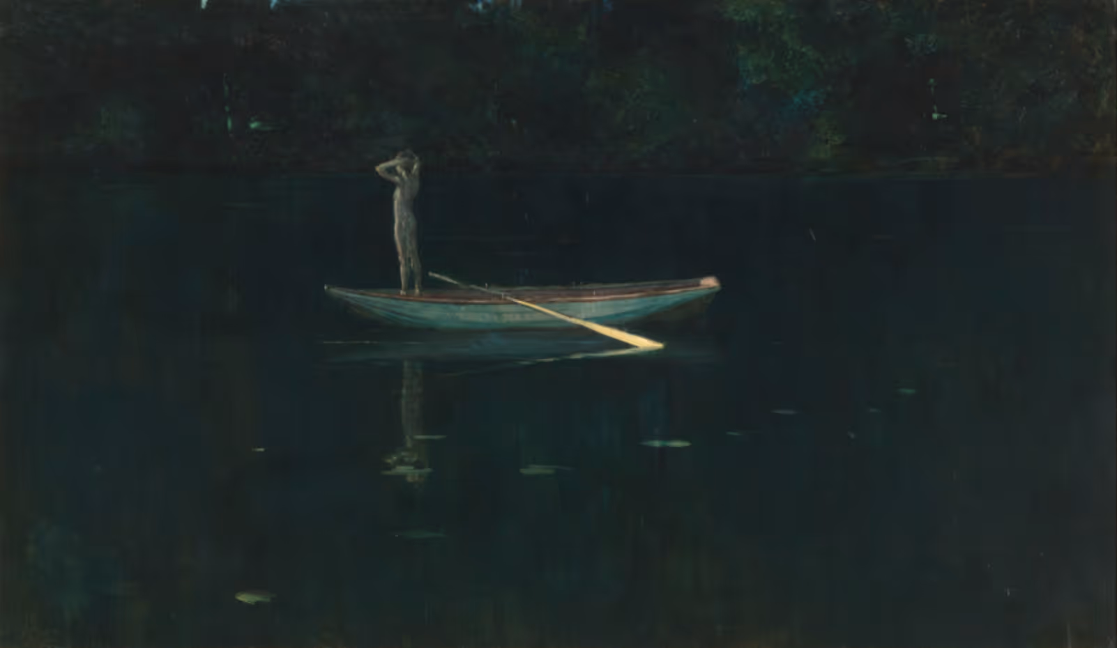 THOMAS ALEXANDER HARRISON, 1893. OIL ON CANVAS.