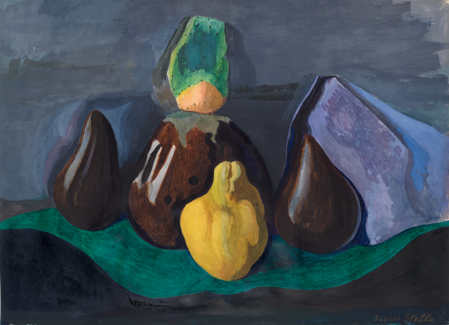 JOSEPH STELLA, c.1925. WATERCOLOR ON PAPER.
