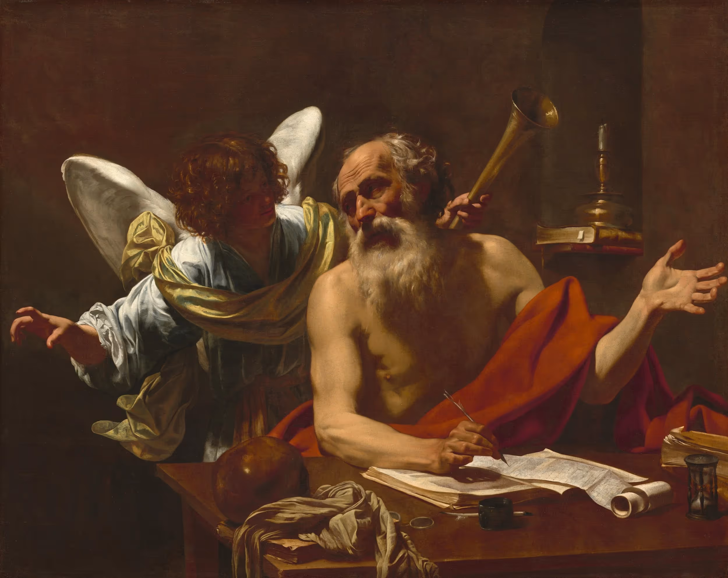SIMON VOUET, c.1623. OIL ON CANVAS.
