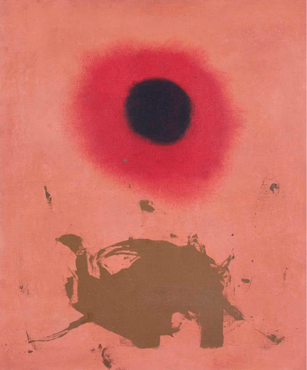 ADOLF GOTTLIEB, 1964. OIL ON LINEN.