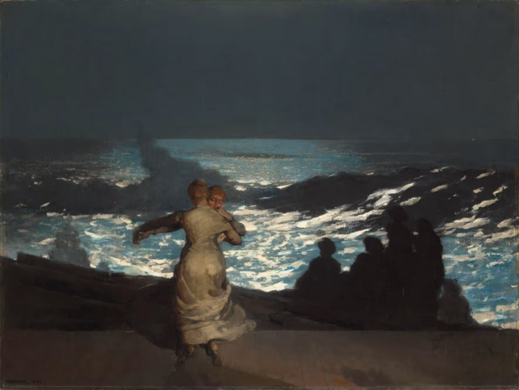 SUMMER NIGHT, 1890. OIL ON CANVAS.