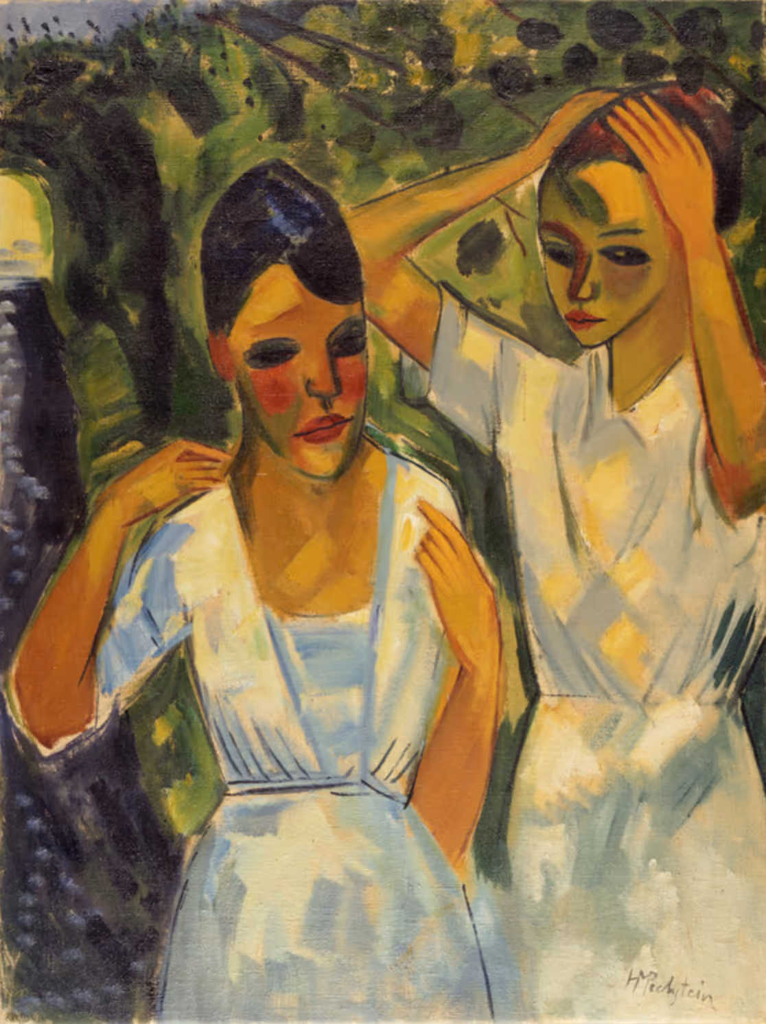 MAX PECHSTEIN, 1921. OIL ON CANVAS.
