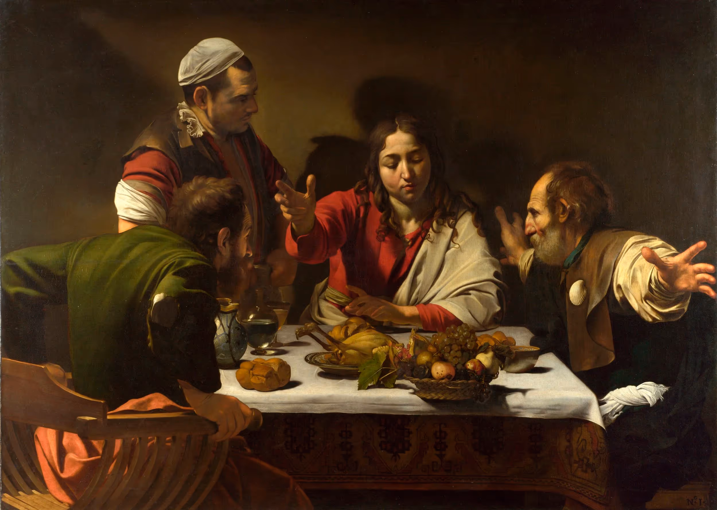 CARAVAGGIO, 1601. OIL ON CANVAS