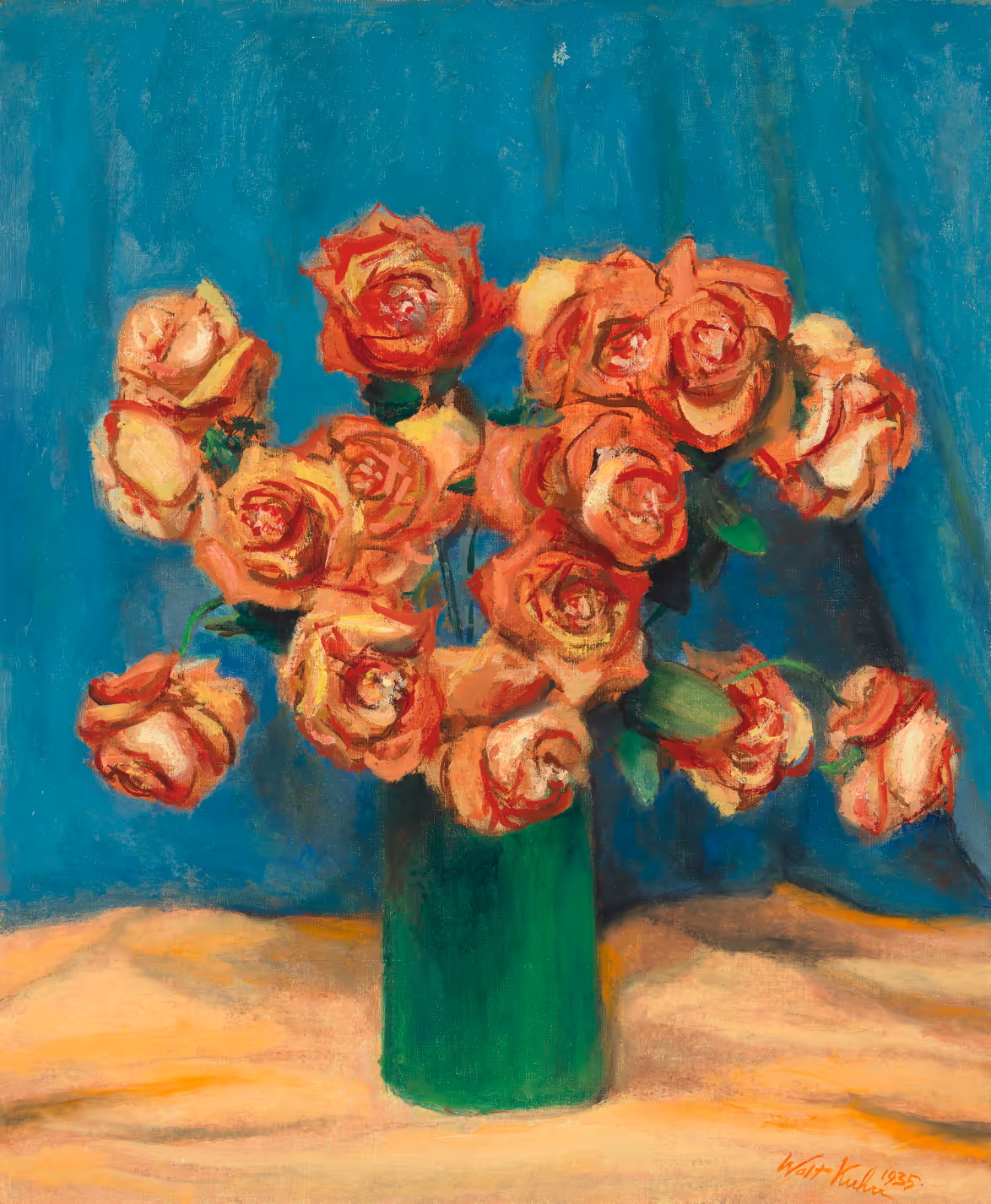 WALT KUHN, 1935. OIL ON CANVAS.