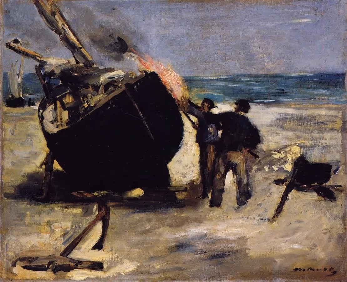 ÉDOUARD MANET, 1873. OIL ON CANVAS.