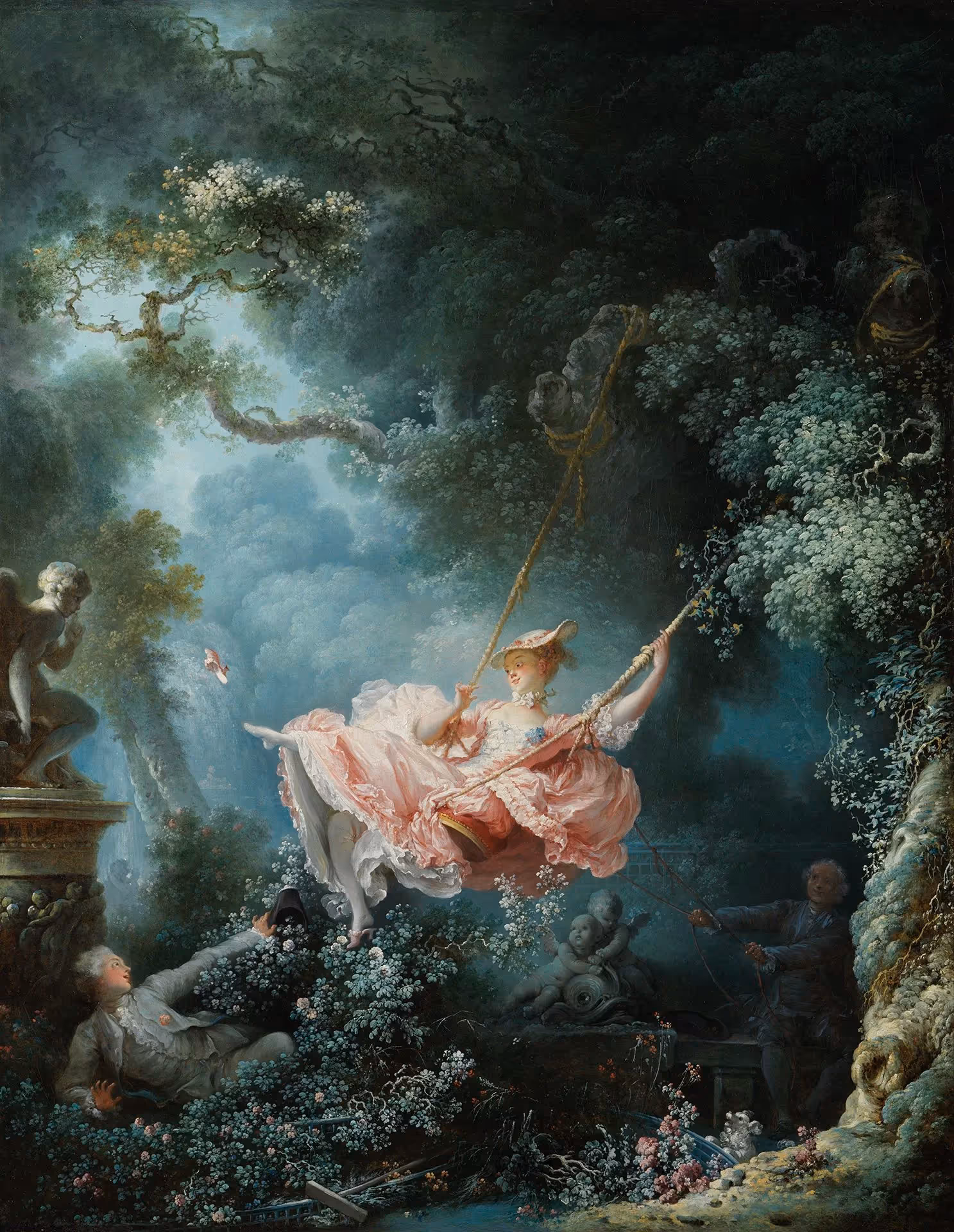 JEAN-HONORÉ FRAGONARD, 1767, OIL ON CANVAS.